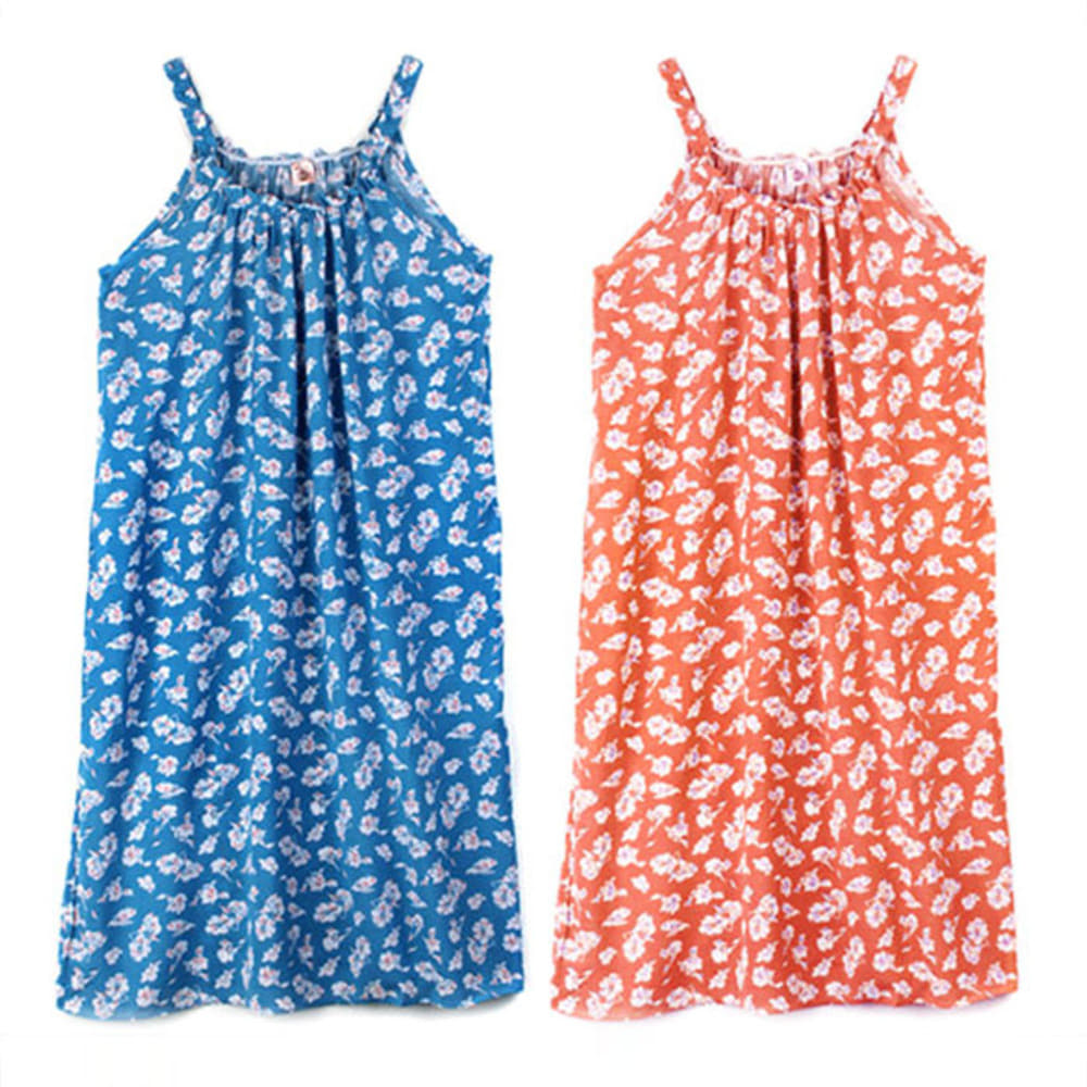 잠옷원피스 꽃무늬 레이온 라운지웨어 수면파자마 홈웨어 여름 홈드레스