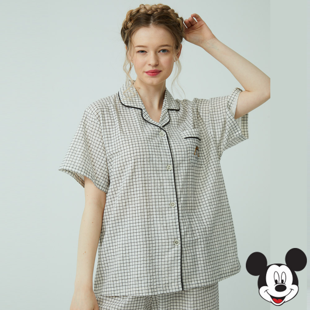 알콩단잠 여름여자잠옷 미키마우스 디즈니 파자마 면레이온 편한옷 (셔츠형)