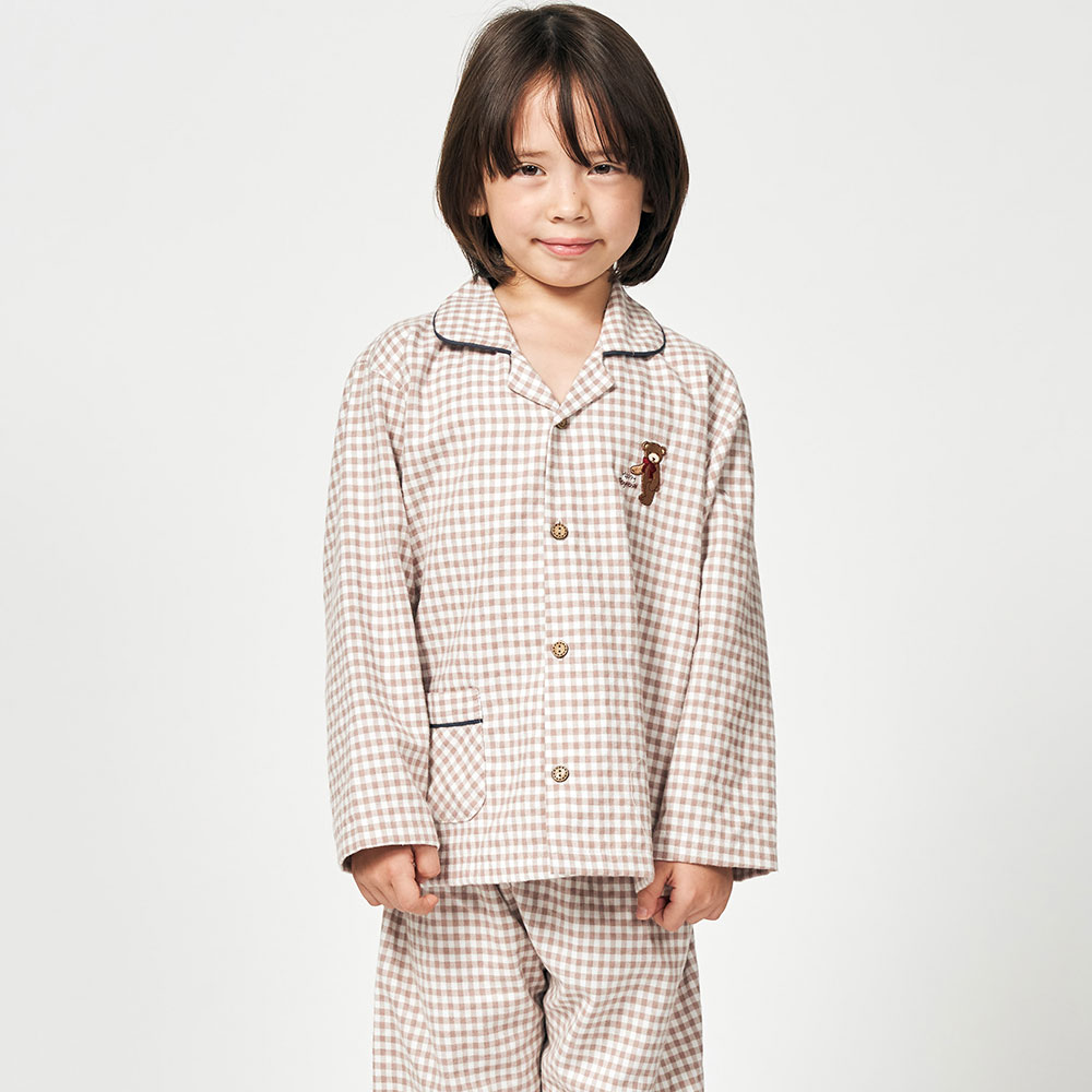 체크무늬잠옷 키즈파자마 유아상하복 어린이 실내복 세트