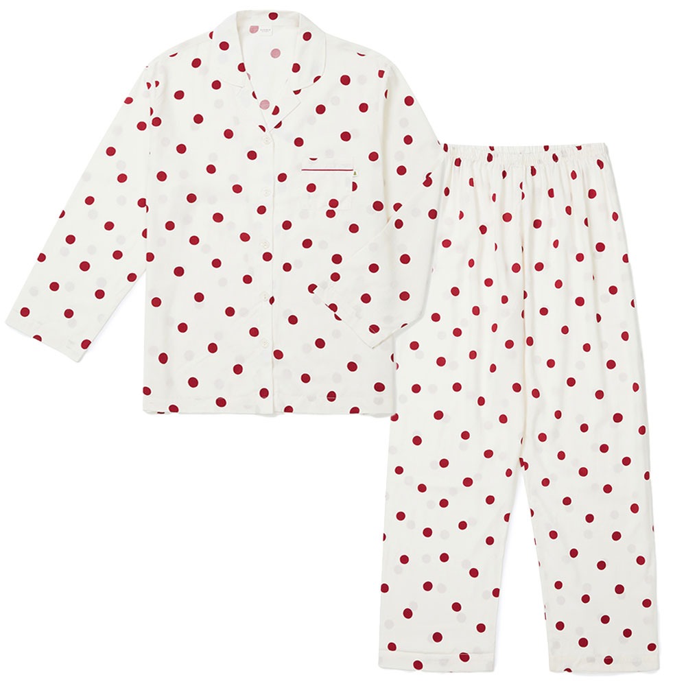 여성수면잠옷 루나리스 긴팔파자마 귀여운 실내복 라운지웨어 (셔츠형)
